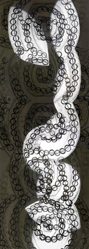 the green the black the light